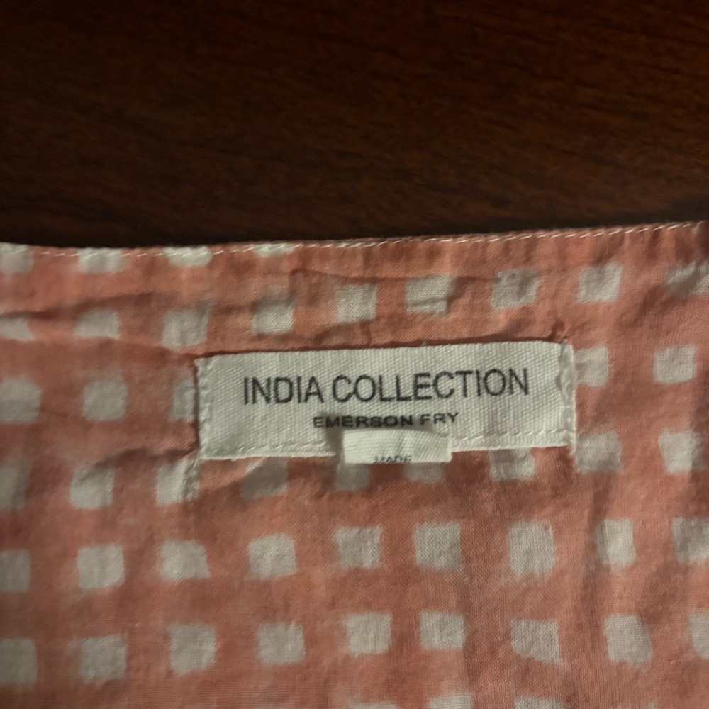 India Collection Emerson Fry Laurent Clay Gingham size M - Picture 6 of 6
